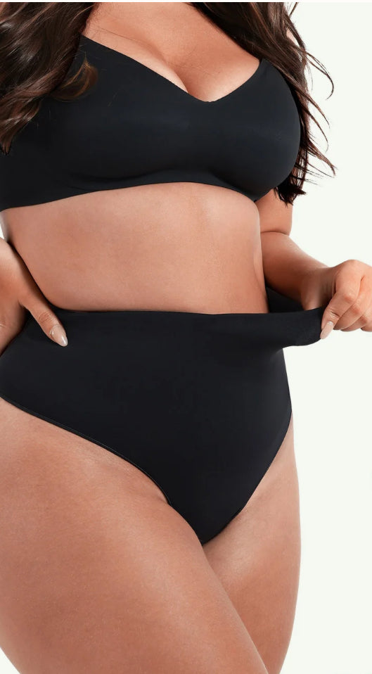 MID-RISE SHAPING THONG