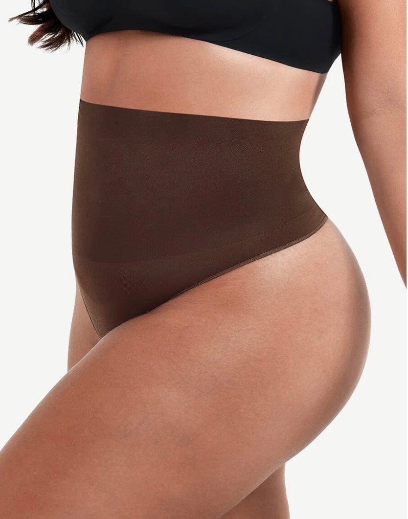 MID-RISE SHAPING THONG