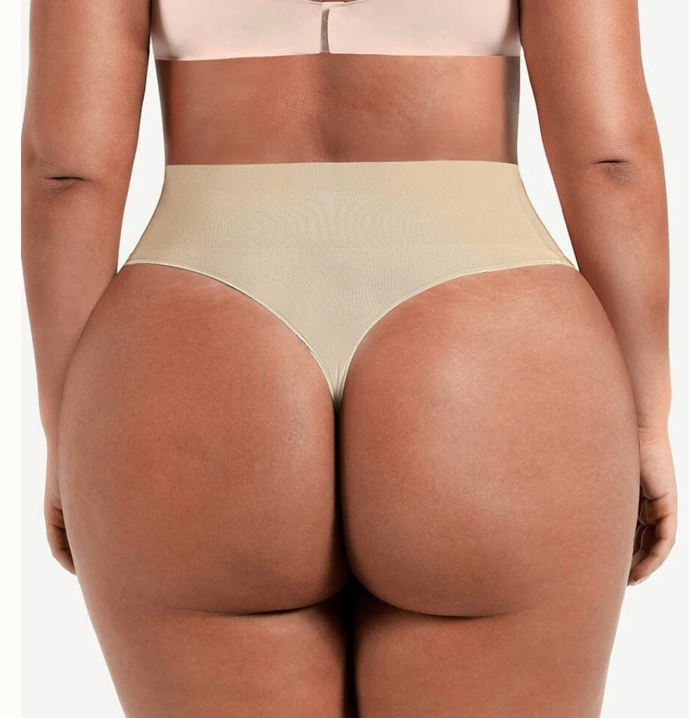 MID-RISE SHAPING THONG