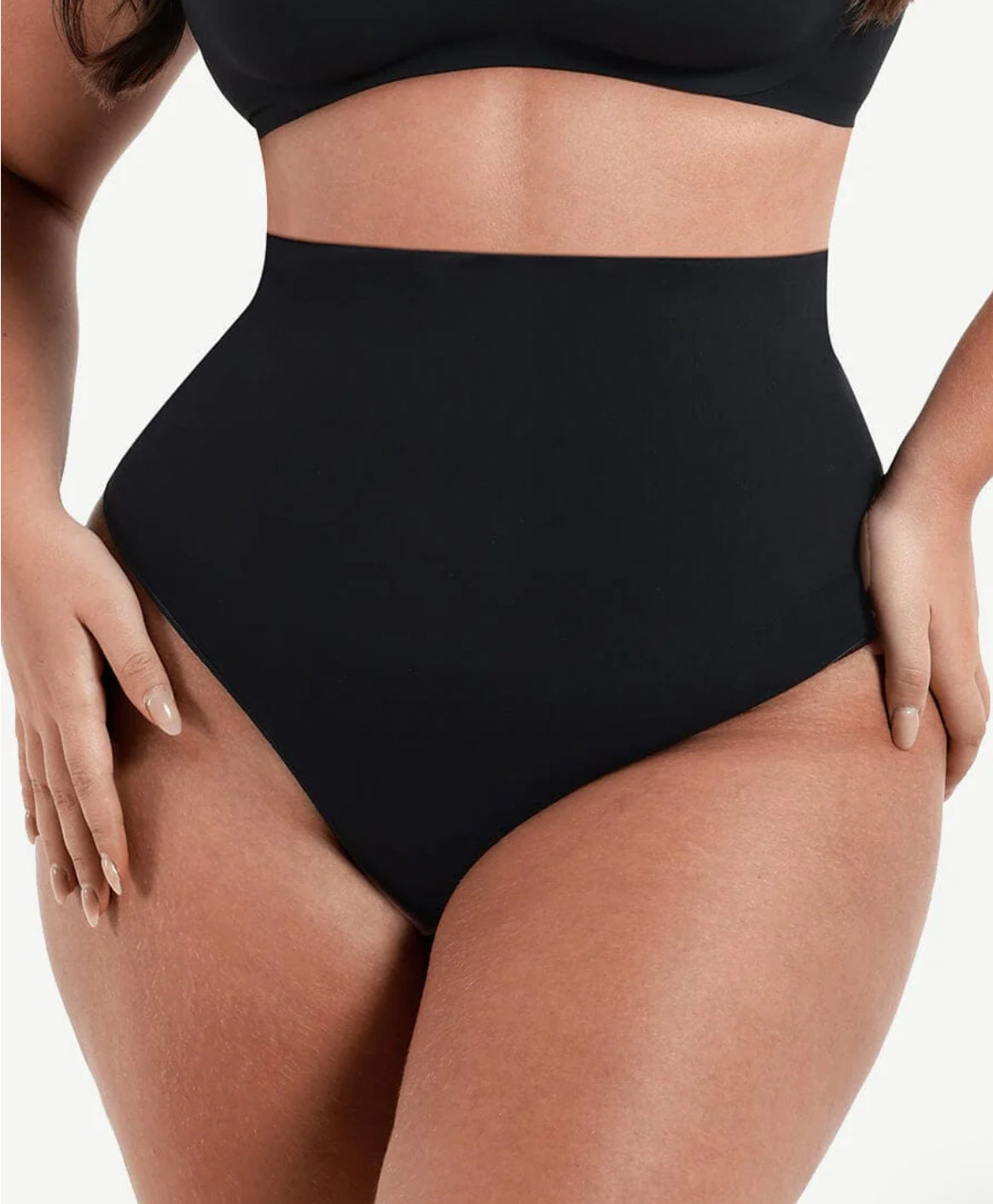 MID-RISE SHAPING THONG