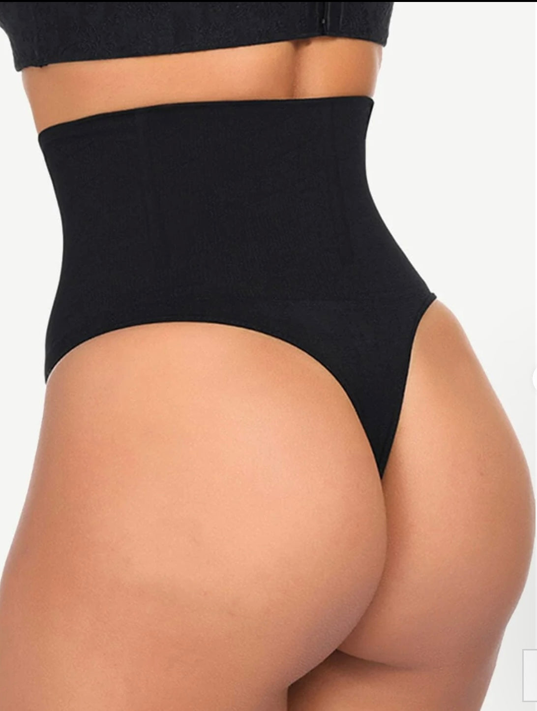 MID-RISE SHAPING THONG