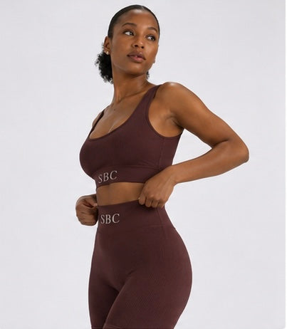 RIBBED SEAMLESS SET